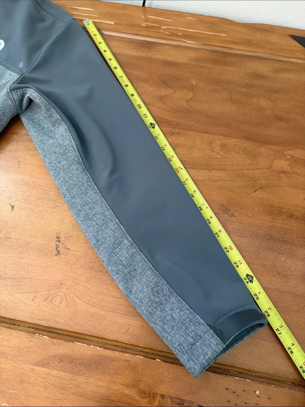 The North Face Men's Two-Tone Gray Softshell Jacket Size XL
